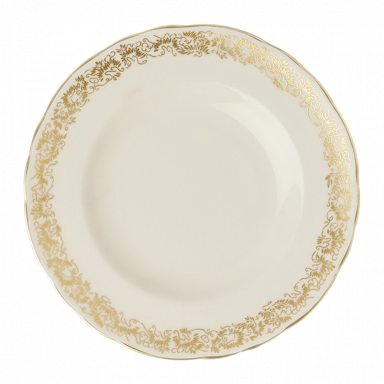 Gold Aves Narrow Dinner Plate