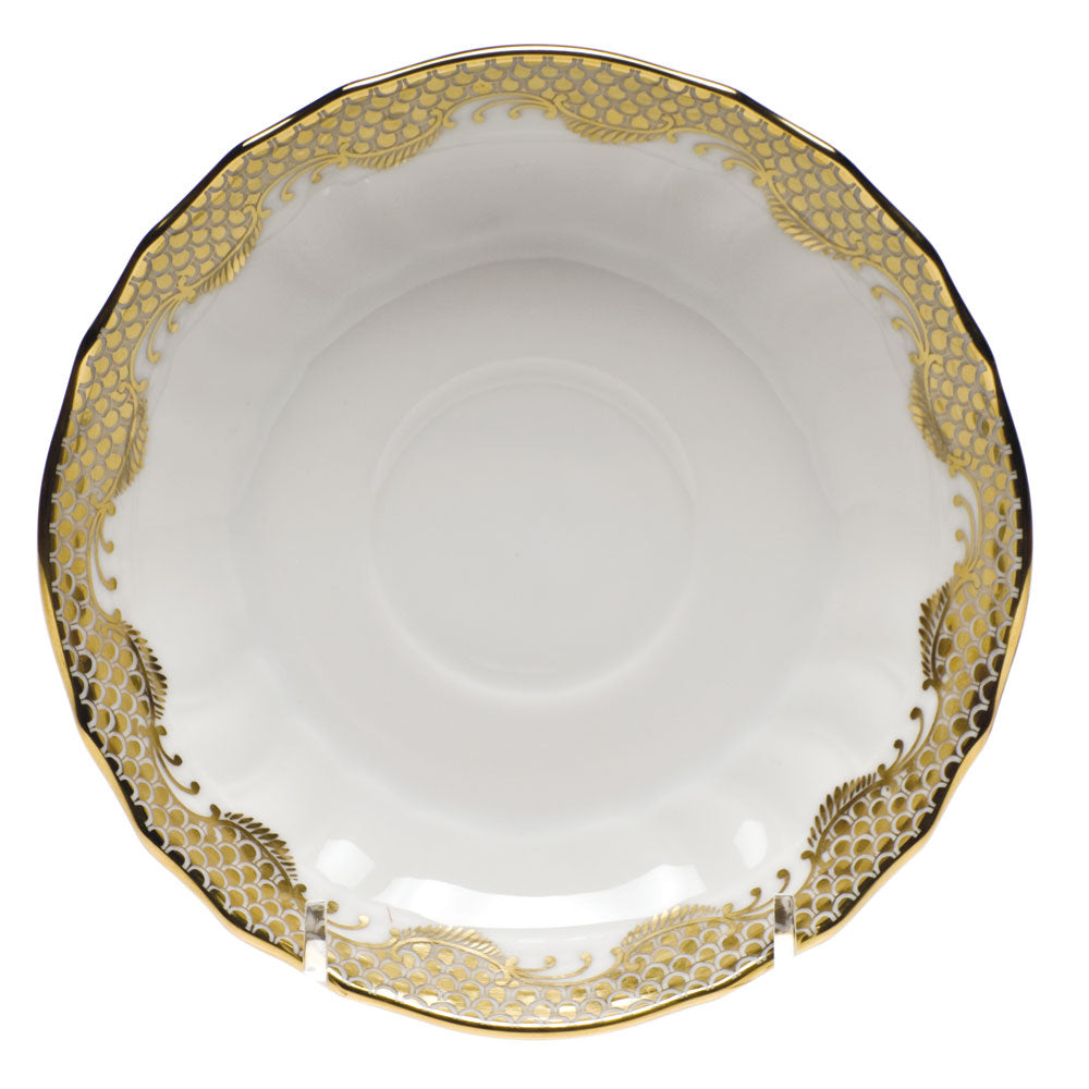 Fish Scale Gold Saucer
