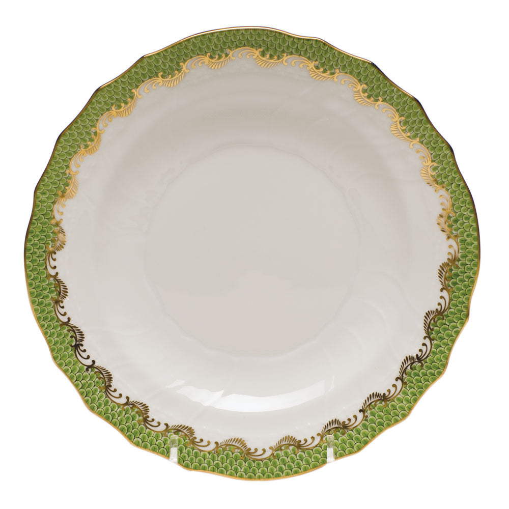 Fish Scale Evergreen Salad Plate