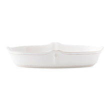 Load image into Gallery viewer, Berry &amp; Thread Whitewash 12” Oblong Serving Dish
