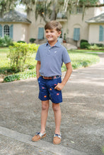Load image into Gallery viewer, Critter Charlie&#39;s Chinos Nantucket Navy With Flag Embroidery
