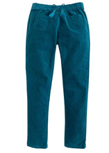 Load image into Gallery viewer, Pocket Pull on Pant- Turquoise Velvet
