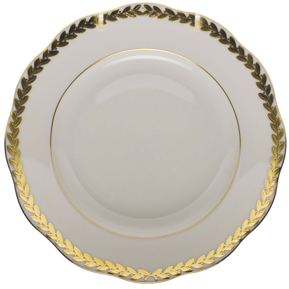 Golden Laurel Salad Plate