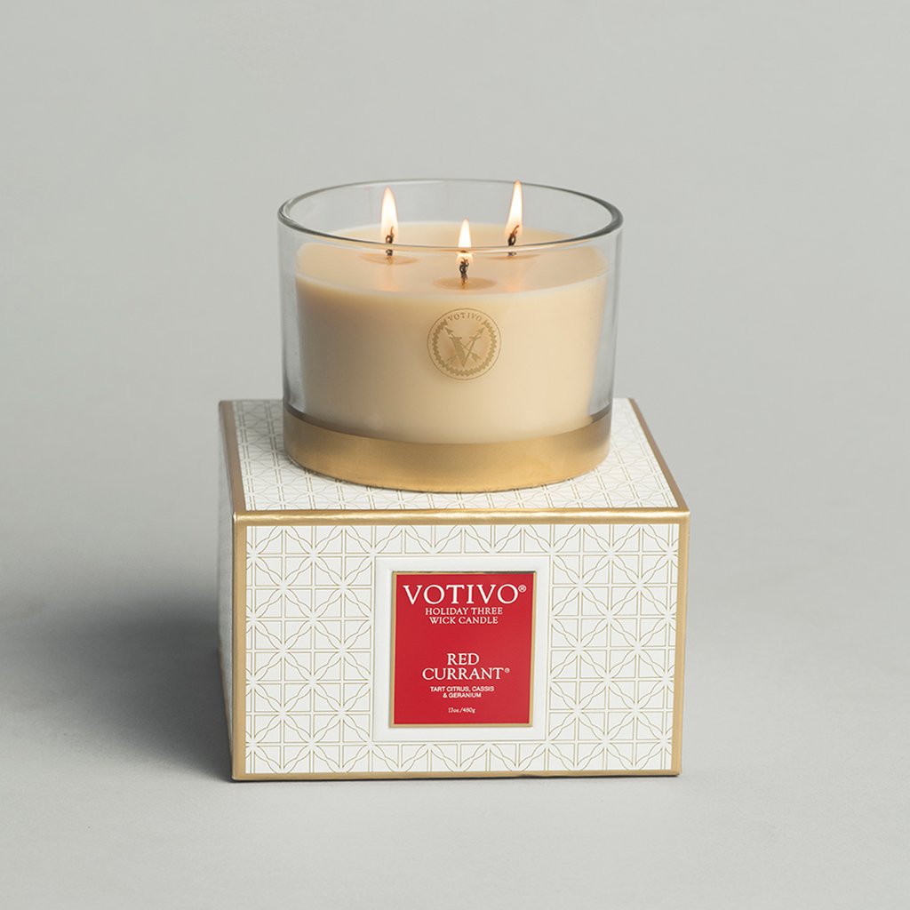 Red Currant Holiday 3 Wick