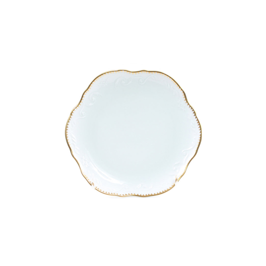 Simply Anna Gold Bread & Butter Plate