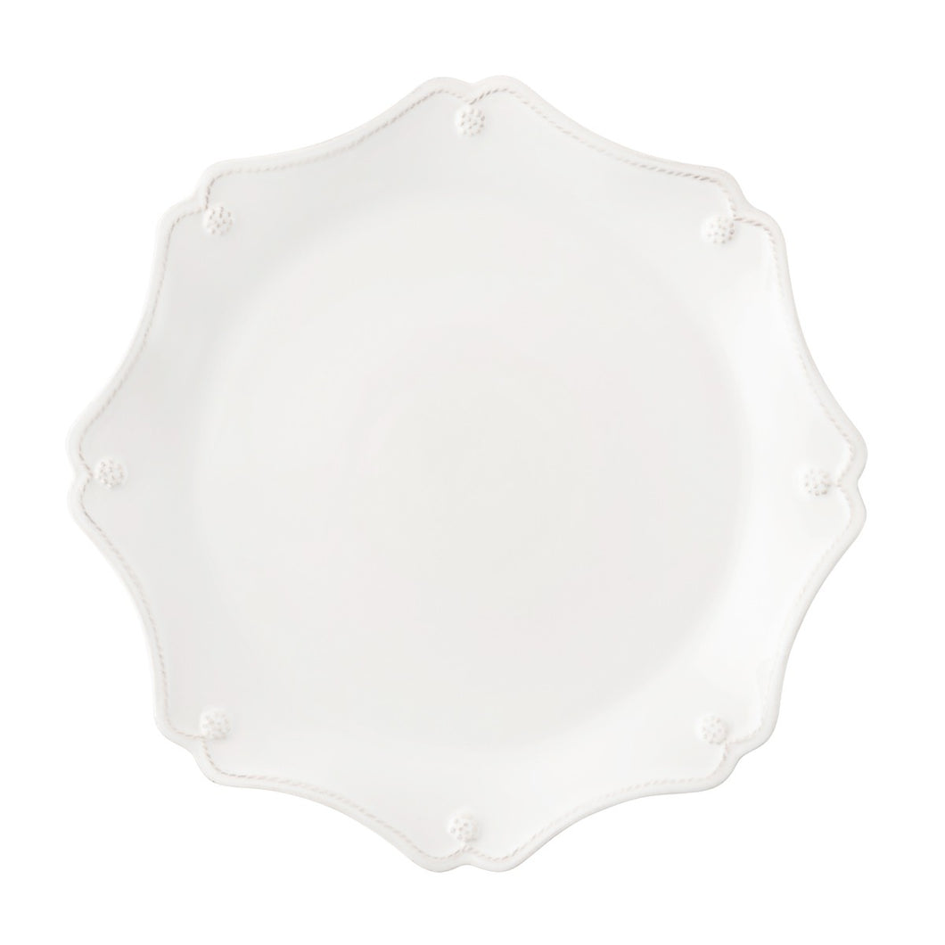 Berry & Thread Whitewash Scalloped Charger Plate