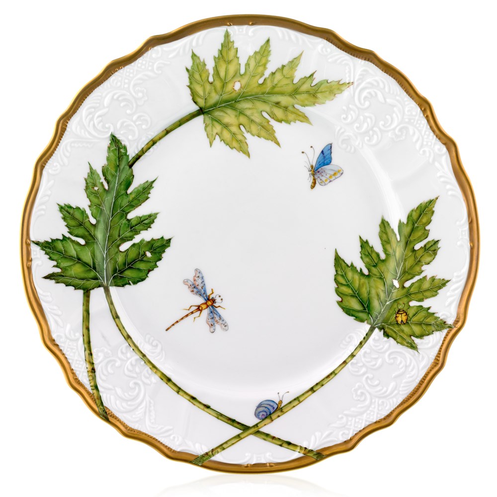 Elegant Foliage Dinner Plate