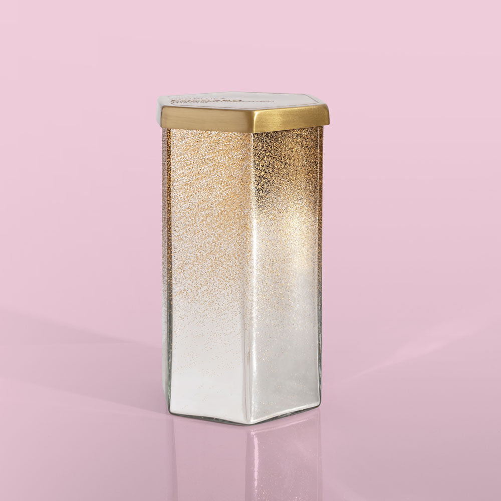 Crystal Pine Glitz Hexagon Jar 17oz