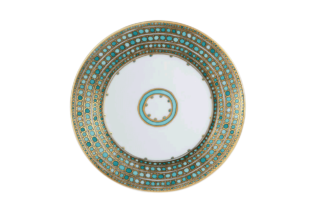 Syracuse Turquoise Salad/Dessert Plate