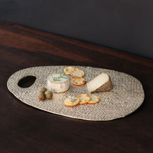 Load image into Gallery viewer, Plano Gold Long Oval Platter

