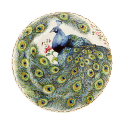 Peacock Dessert Plate